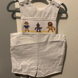 Wizard of Oz 6mo smocked romper